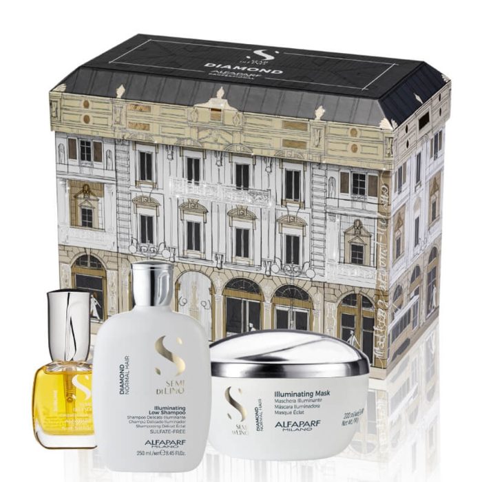 Alfaparf Milano Semi di Lino Diamond Gift Set